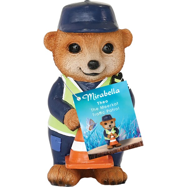 Mirabella 12cm Meerkat Traffic Patrol each