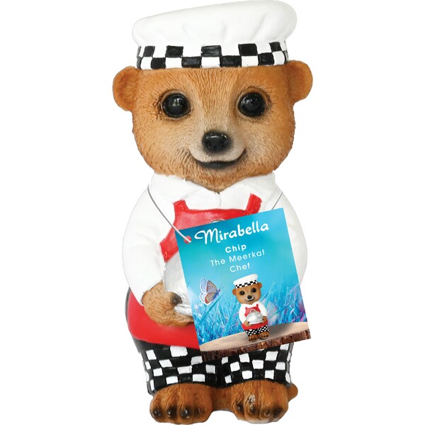 Mirabella 12cm Meerkat Chef each