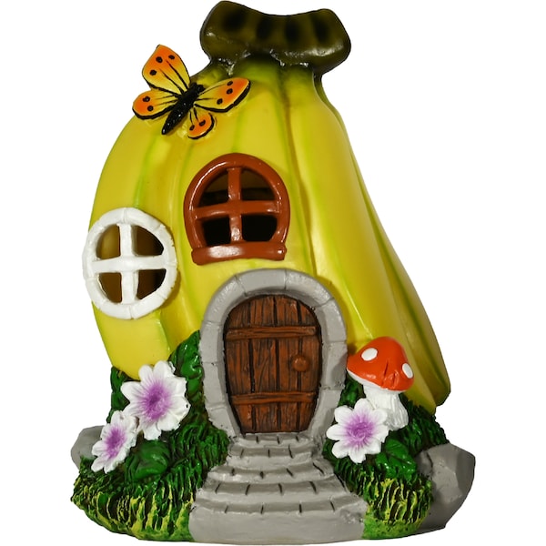 Mirabella Solar Fruit Fairy House Banana each
