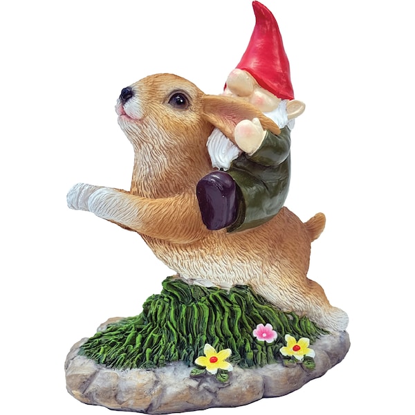 Gardman Gnome Rabbit Decoration each