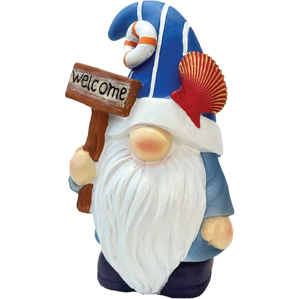 Gardman Beach Gnome 16cm Welcome each
