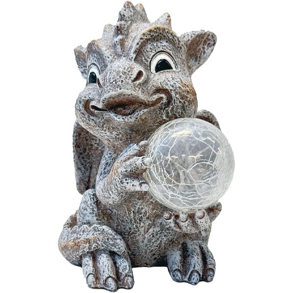 Gardman Solar Crackle Ball Light Dragon each