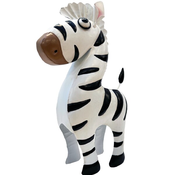 Gardman Metal Zebra Decoration each
