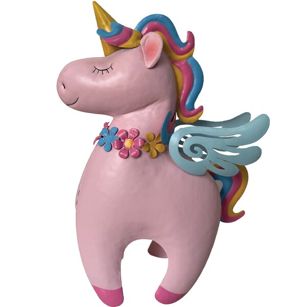Gardman Metal Unicorn Decoration each