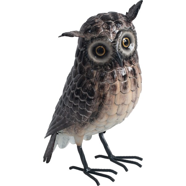 Green Gardener Metal Owl each