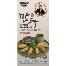 Golden Wok Dami Im Korean Dumplings BBQ Beef Mandu 230g – Woolworths