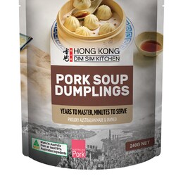 Hong Kong Dim Sim Kitchen Dumplings Pork Soup 240g – Woolworths