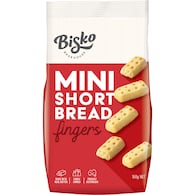 Bisko Bakehouse Mini Short Bread Fingers