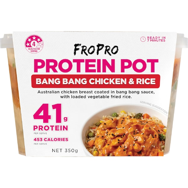 Fropro Protein Pot Bang Bang Chicken & Rice 350g