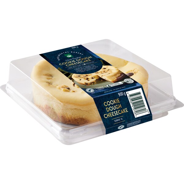 Woolworths Cookie Dough Cheesecake 900g