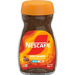 Nescafe Nescafe Rich Caramel Flavoured Instant Coffee 95g