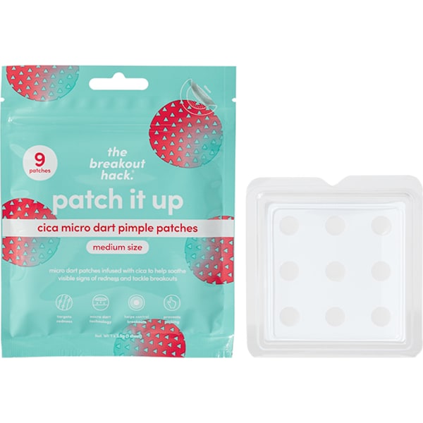 The Breakout Hack Patch It Up Cica Micro Dart Pimple Patches Medium Size 9 pack