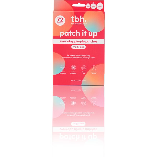 tbh. Patch It Up Everyday Pimple Patches Multi Size 72 pack