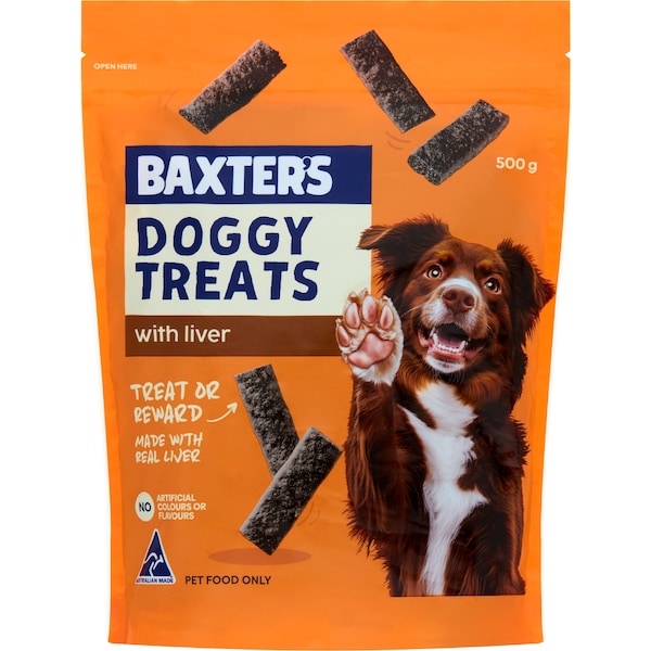 Baxter's Liver Dog Treats 500g