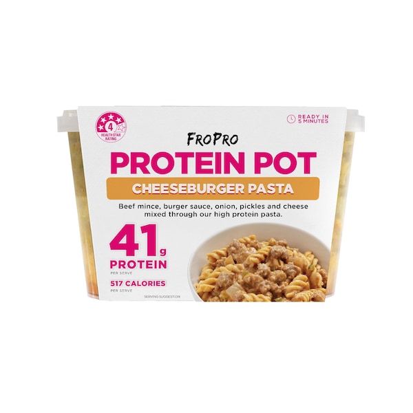 Fropro Protein Pot Cheeseburger Pasta 350g