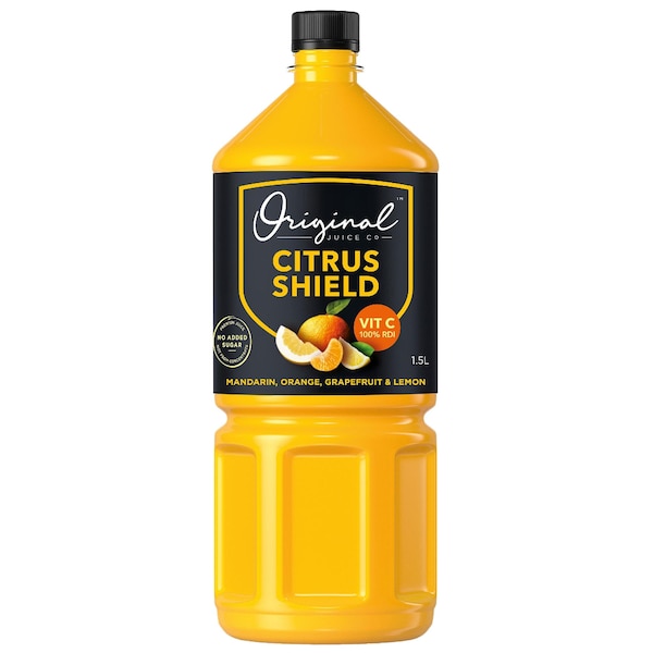 Original Juice Co. Citrus Shield Juice Mandarin Orange Grapefruit & Lemon 1.5L