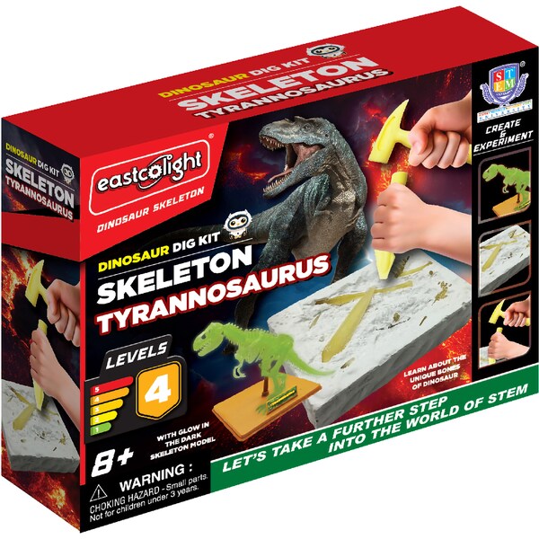 Eastcolight Dinosaur Dig Kit Skeleton Tyrannosaurus each