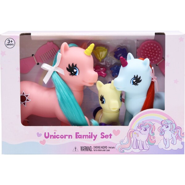 Unicorn Family Set each