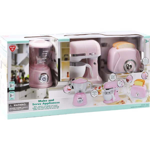 Play Make & Serve Appliances Play Set each