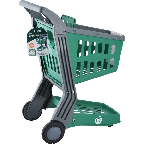 Woolworths Mini Supermarket Green Trolley each