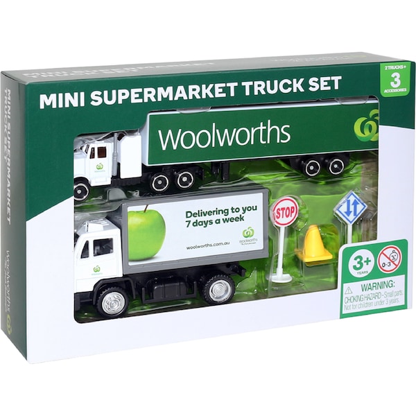 Woolworths Mini Supermarket Truck Set each
