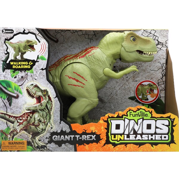 FunVille Dinos Unleashed Giant T-Rex Toy each