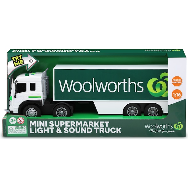 Woolworths Mini Supermarket Light & Sound Truck each