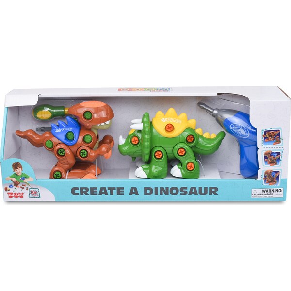 Hap-P-Kid Create A Dinosaur Toy 2 pack