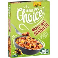 McCain Healthy Choice Naked Beef Burrito Frozen Meal