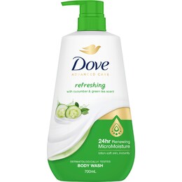 Dove Advanced Body Wash Refreshing 700mL – Woolworths
