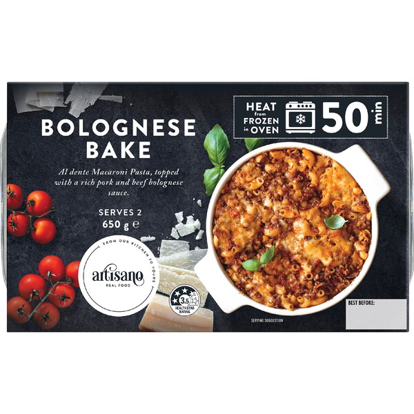Artisano Bolognese Pasta Bake 650g