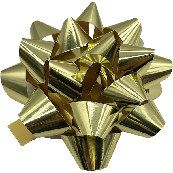 Christmas Giant Bow Gold each