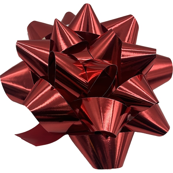Christmas Giant Bow Red each