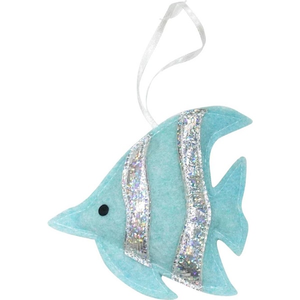 Christmas Dreamland Fish Blue each