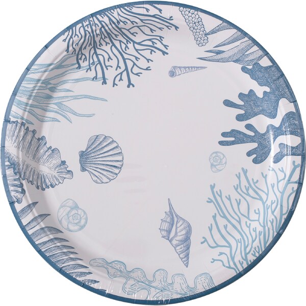 Armada Paper Plates Ocean 10 pack