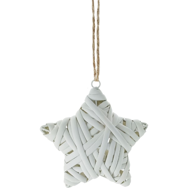 Christmas Natural Star White each