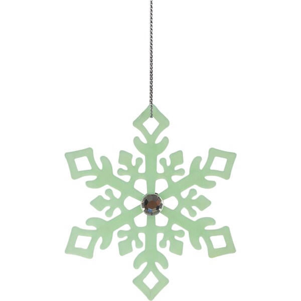 Christmas Dreamland Snowflake Green 4 pack