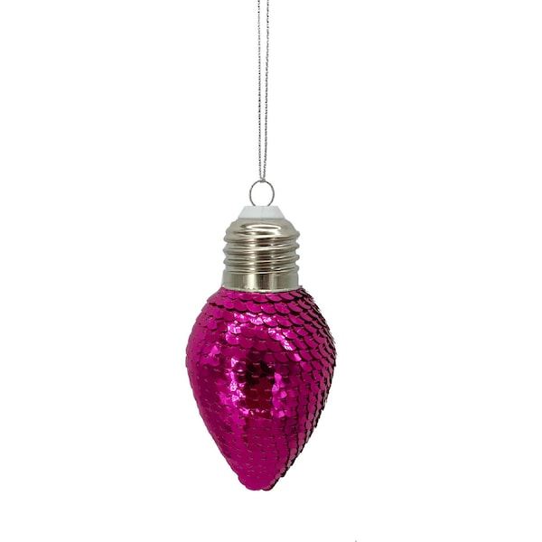 Christmas Desire Light Bulb Pink each