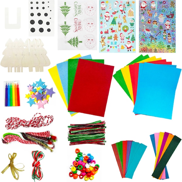 Christmas Craft Tub each