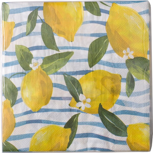 Armada Serviettes Lemon 20 pack