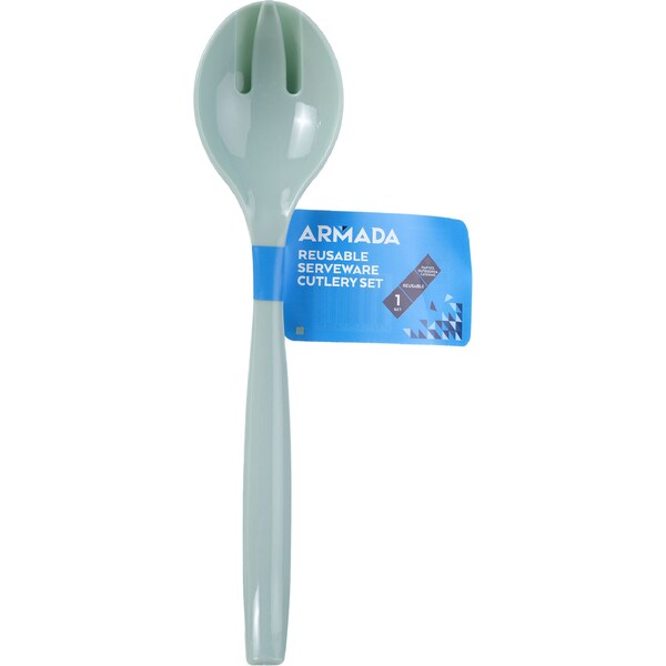 Armada Reusable Serveware Cutlery Set Assorted each