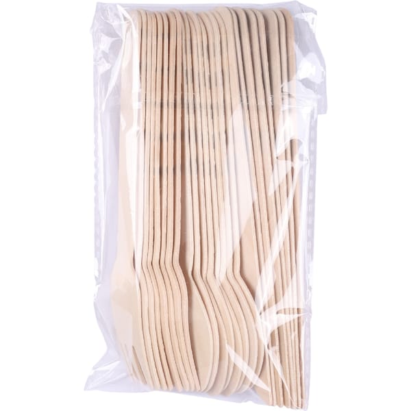 Armada Cutlery Set Wooden Coloured Assorted 24 pack