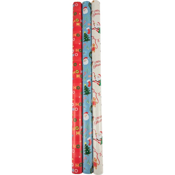 Christmas Wrapping Kit Novelty 3 pack