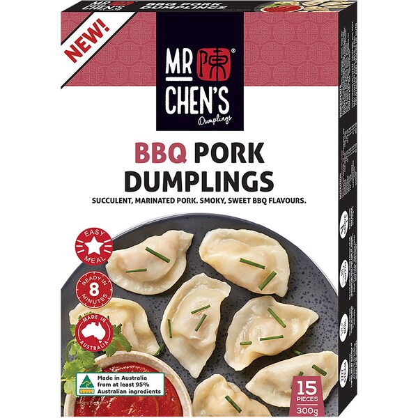 Mr Chen's Bbq Pork Dumplings 300g