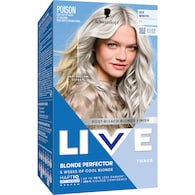 Schwarzkopf LIVE T1 Icy White Post Bleach Hair Toner