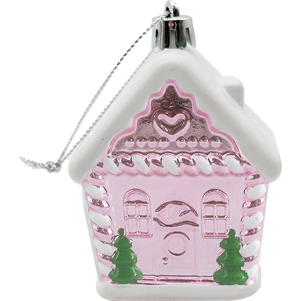 Christmas Traditional Gingerbread House Shiny each