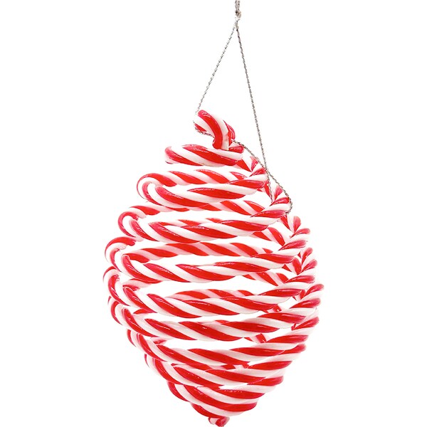 Christmas Traditional Candy Cane Bauble each