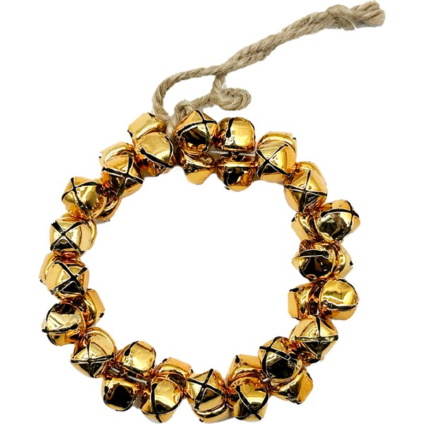 Christmas Natural Bell Wreath Copper each