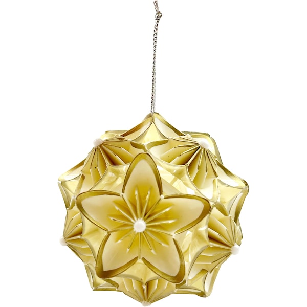 Christmas Natural Large Bauble Flower Decoration each