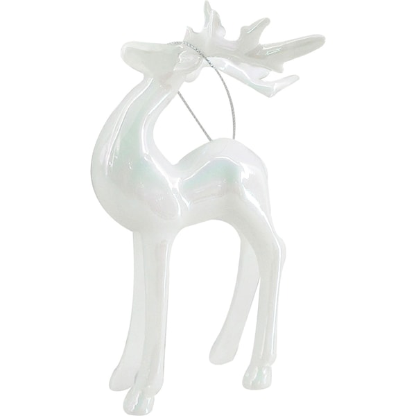 Christmas Natural Reindeer White each